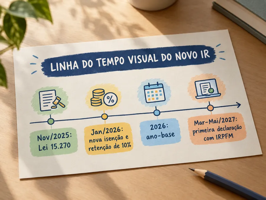Linha do Tempo Visual
